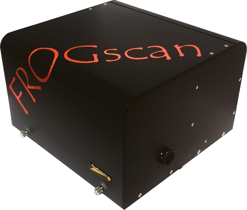 Our FROGscan Ultra system is the ultimate in value and versatility. A single FROGscan Ultra device can use a variety of spectrometers that can provide wide wavelength range, high spectral resolution and over 75 dB of dynamic range. Wavelengths from 450 nm to > 4000 nm are within the reach of a single system. A zero-dispersion design allows pulses < 5 fs to be measured. Like the Standard, the Ultra measures highly complex pulses with ease.